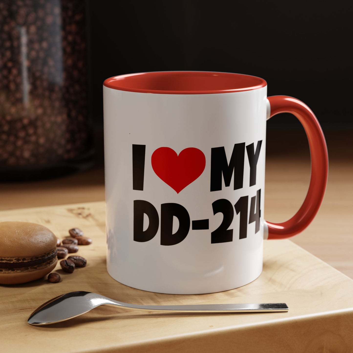 Funny Coffee Mug - I Love my DD-214