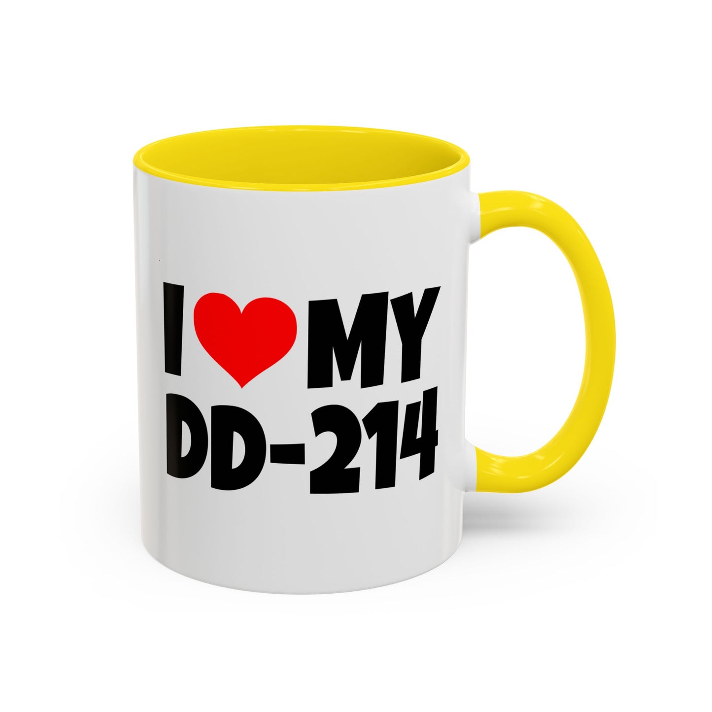 Funny Coffee Mug - I Love my DD-214