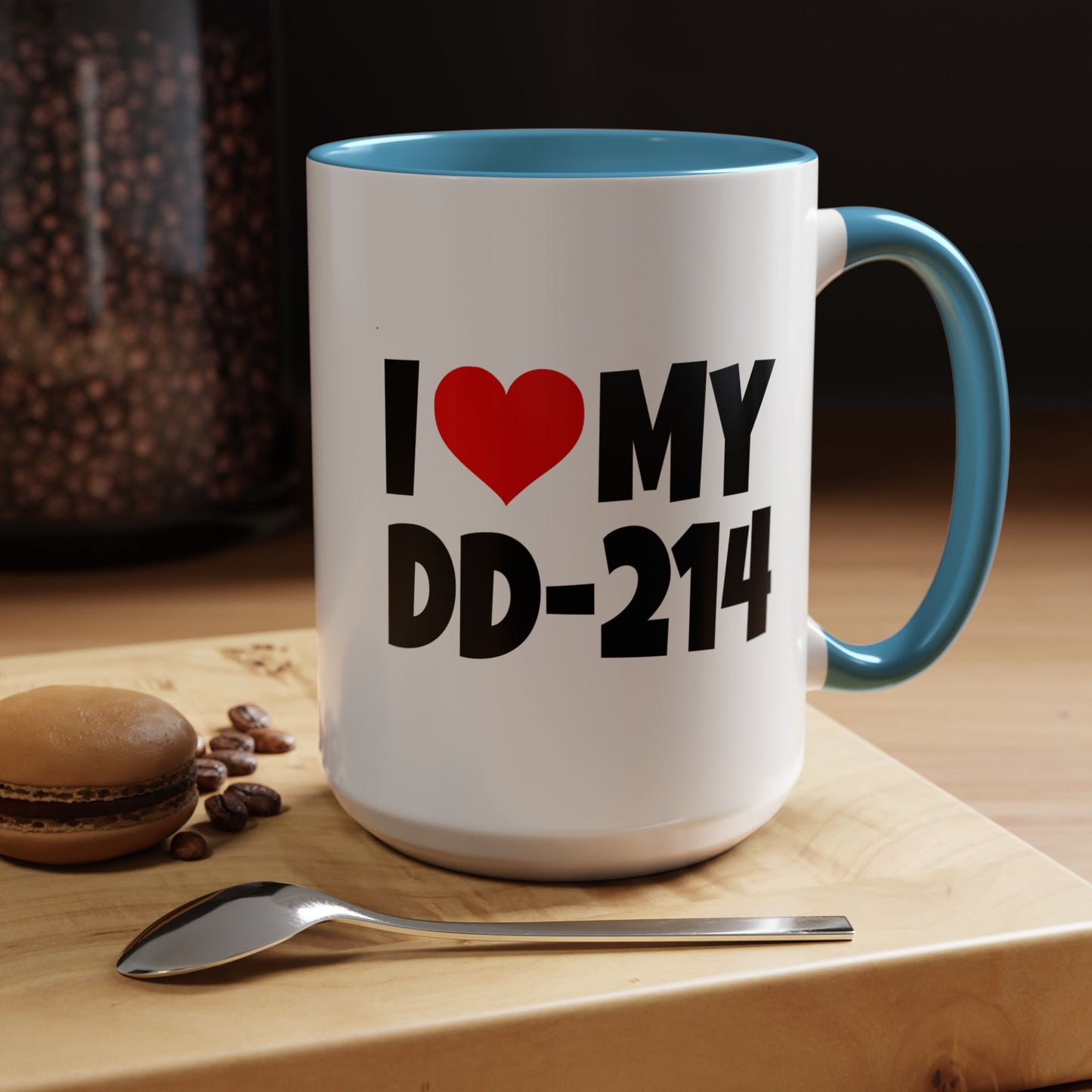 Funny Coffee Mug - I Love my DD-214