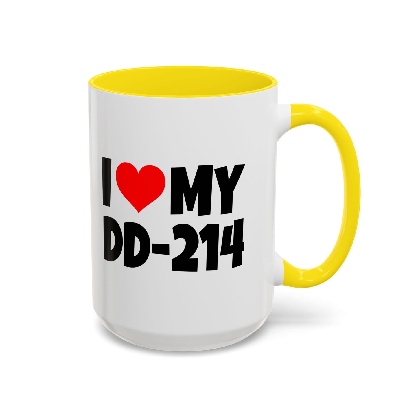 Funny Coffee Mug - I Love my DD-214
