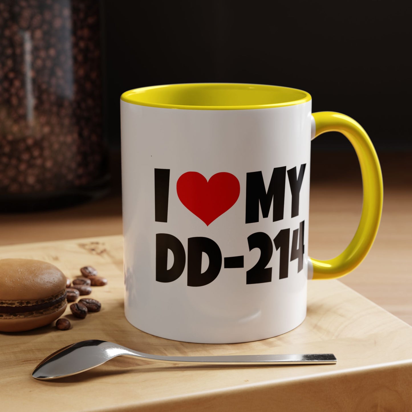 Funny Coffee Mug - I Love my DD-214
