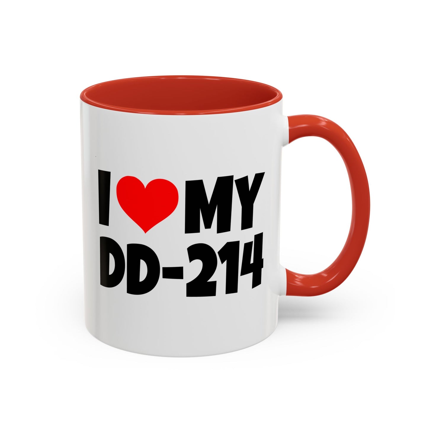 Funny Coffee Mug - I Love my DD-214