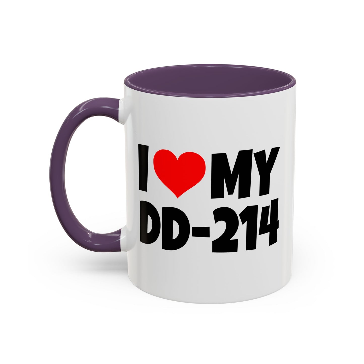 Funny Coffee Mug - I Love my DD-214