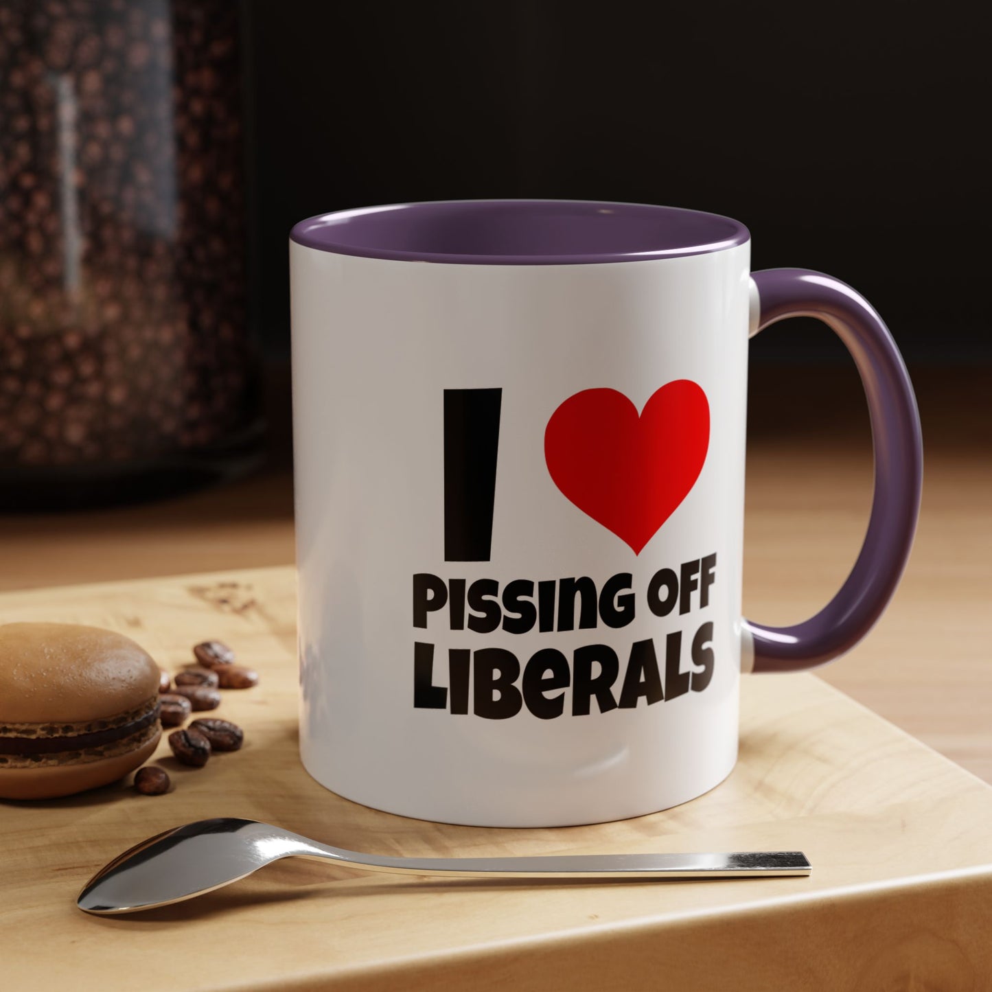 Funny Coffee Mug - I Love Pissing of Liberals