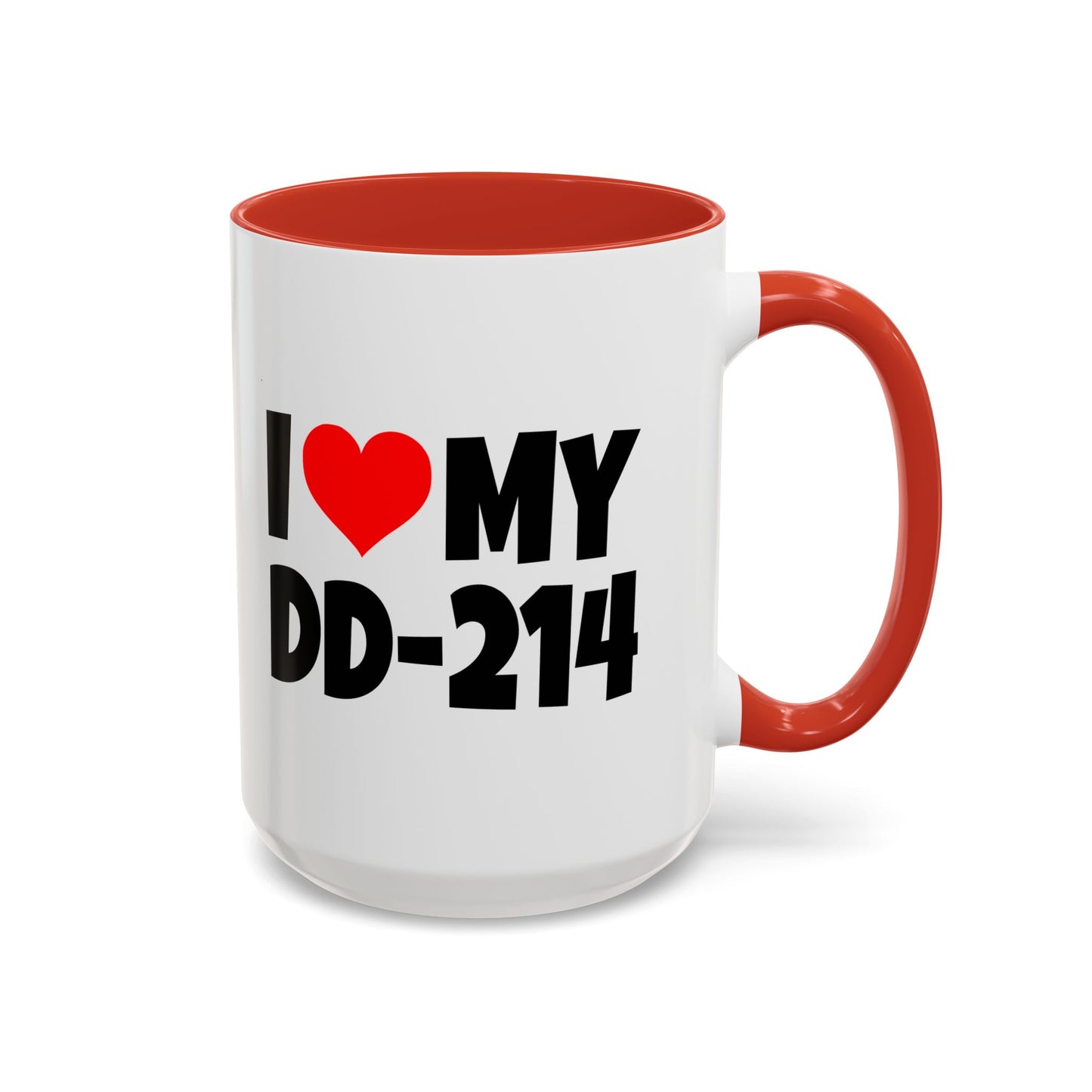Funny Coffee Mug - I Love my DD-214