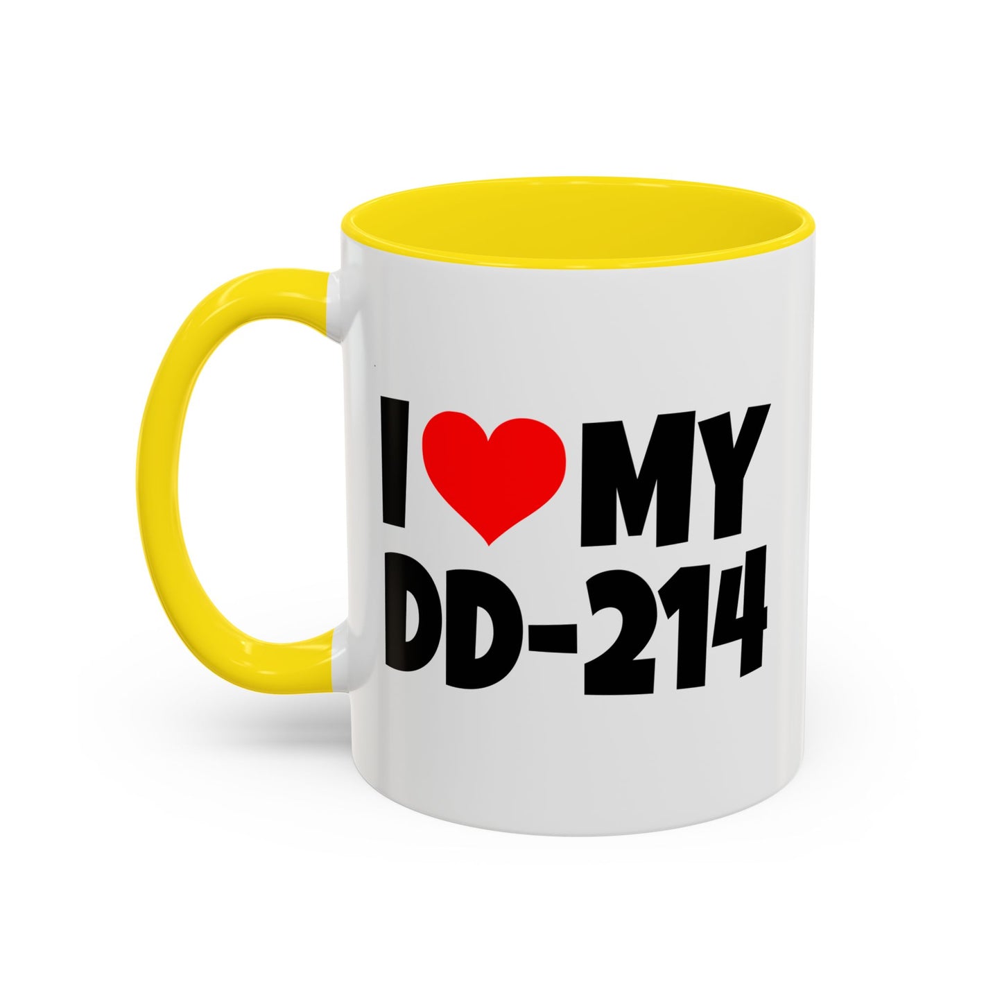 Funny Coffee Mug - I Love my DD-214