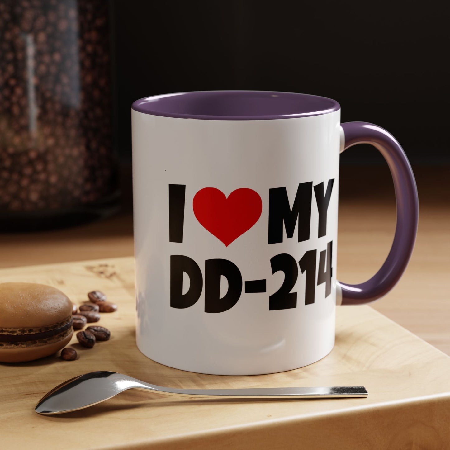 Funny Coffee Mug - I Love my DD-214