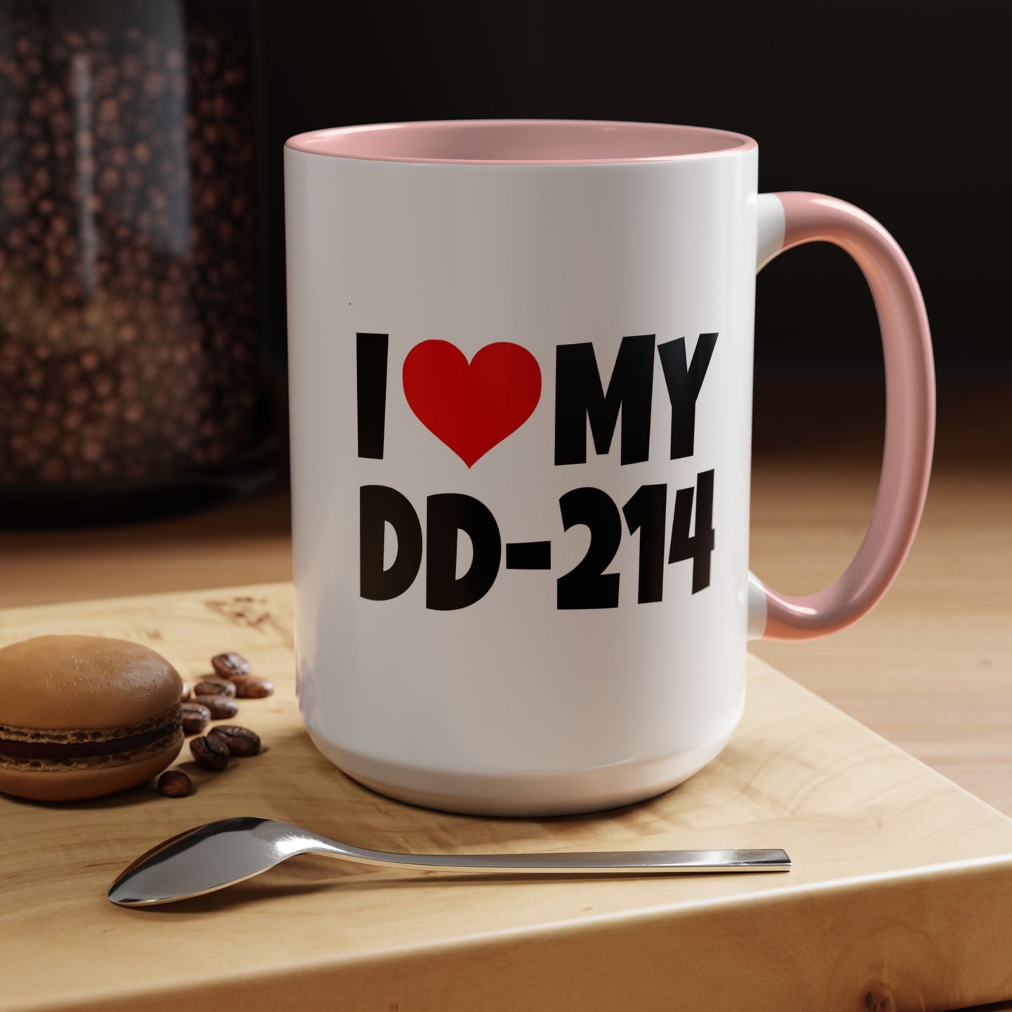 Funny Coffee Mug - I Love my DD-214