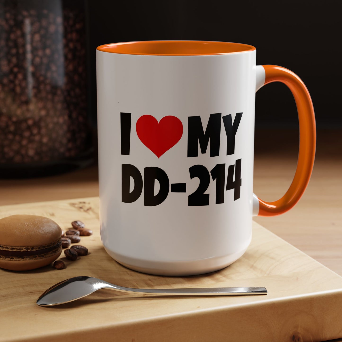 Funny Coffee Mug - I Love my DD-214