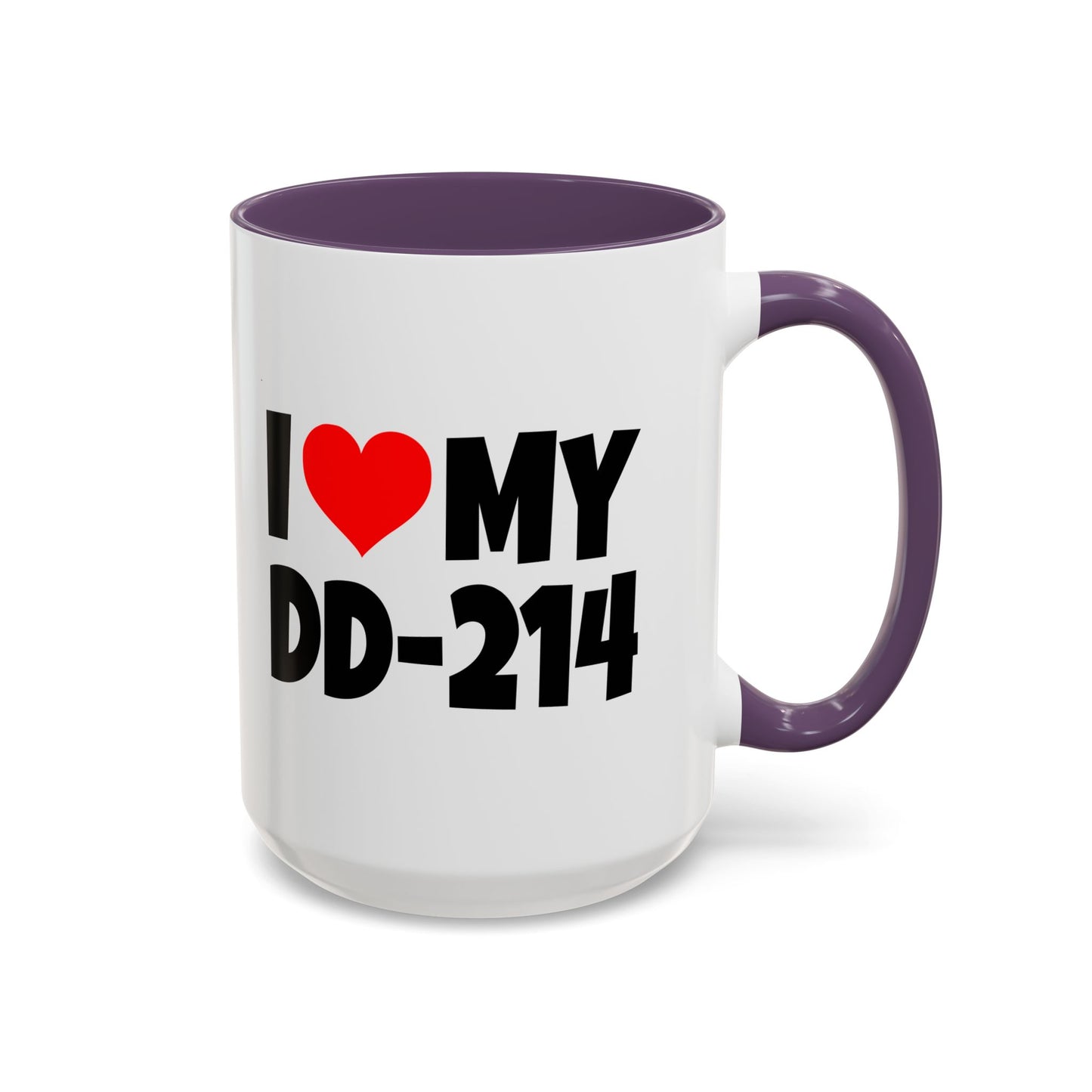 Funny Coffee Mug - I Love my DD-214