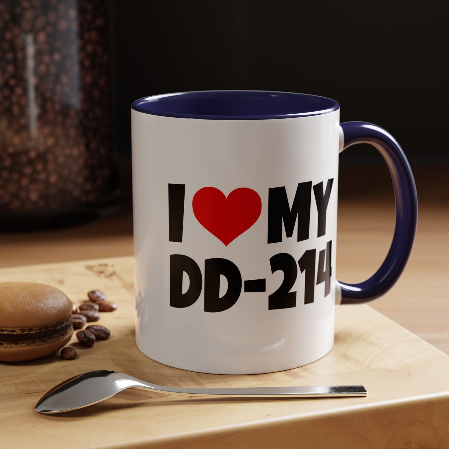 Funny Coffee Mug - I Love my DD-214