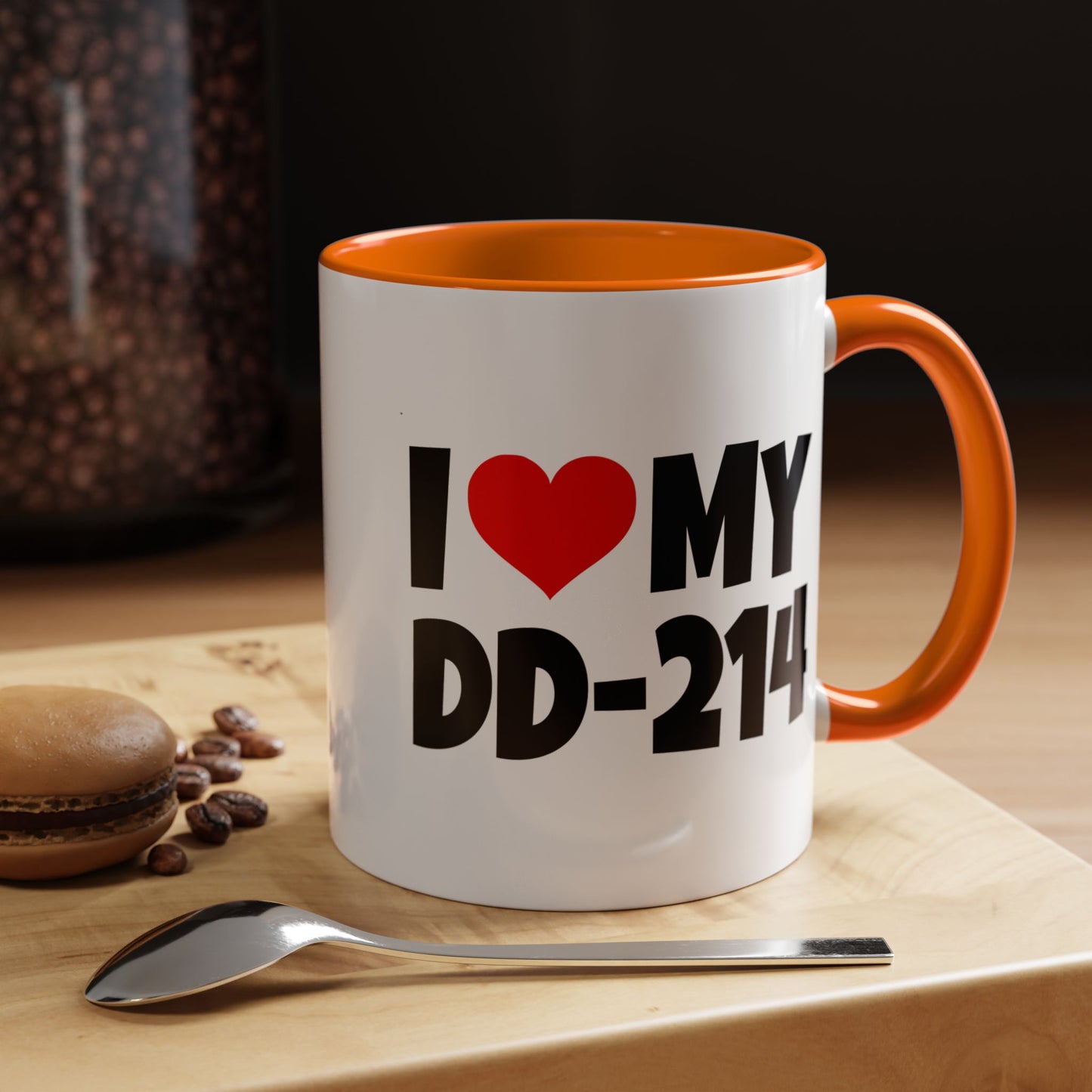 Funny Coffee Mug - I Love my DD-214