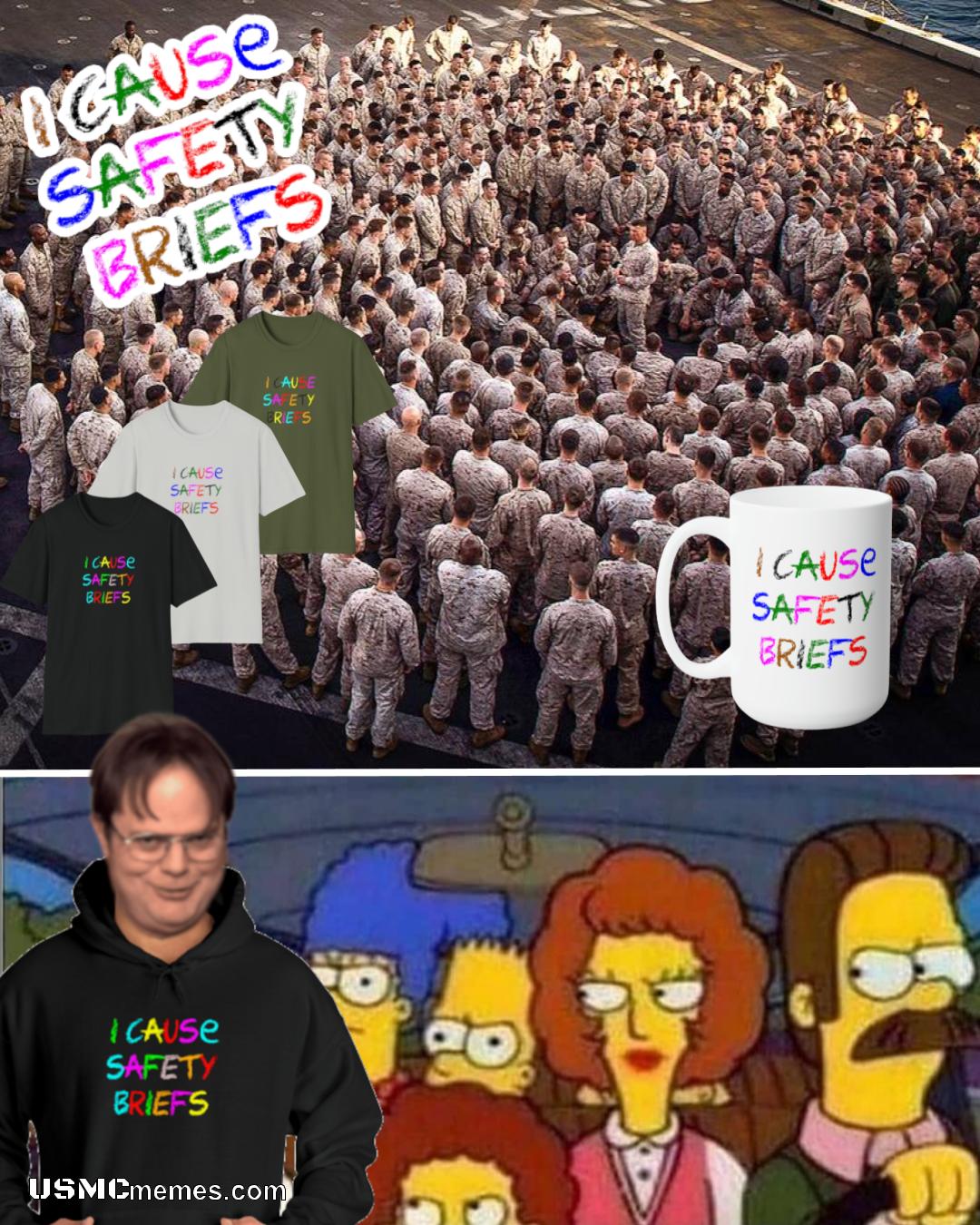 I cause safety briefs