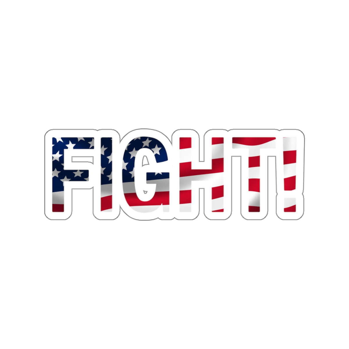 Fight - Kiss-Cut Stickers