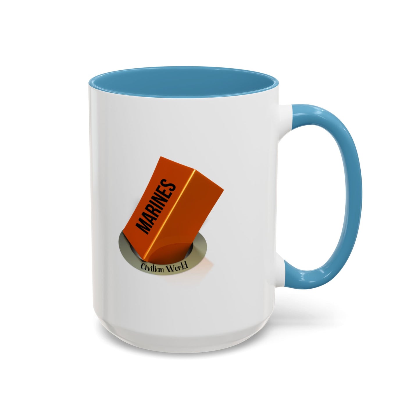 Funny Coffee Mug - Square Peg Round Hole