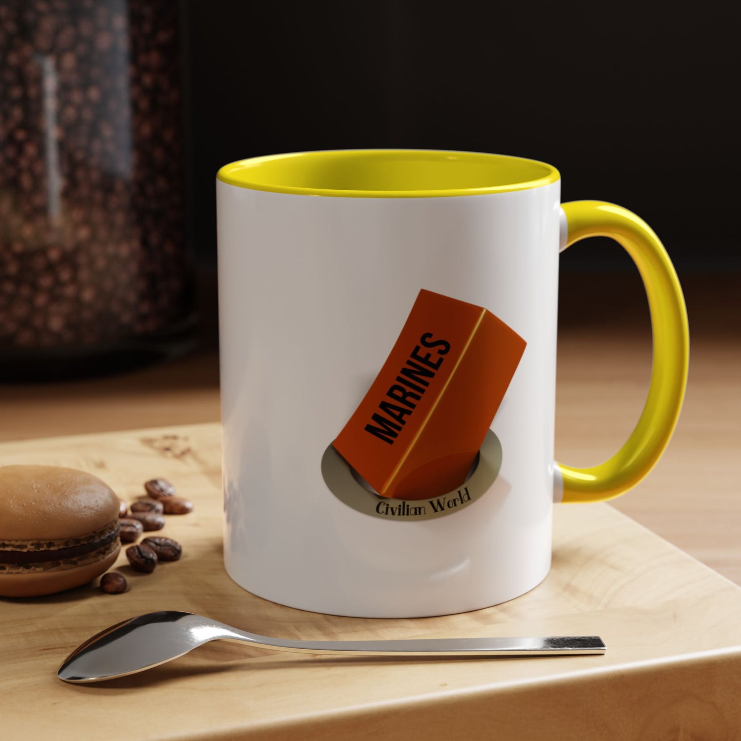 Funny Coffee Mug - Square Peg Round Hole