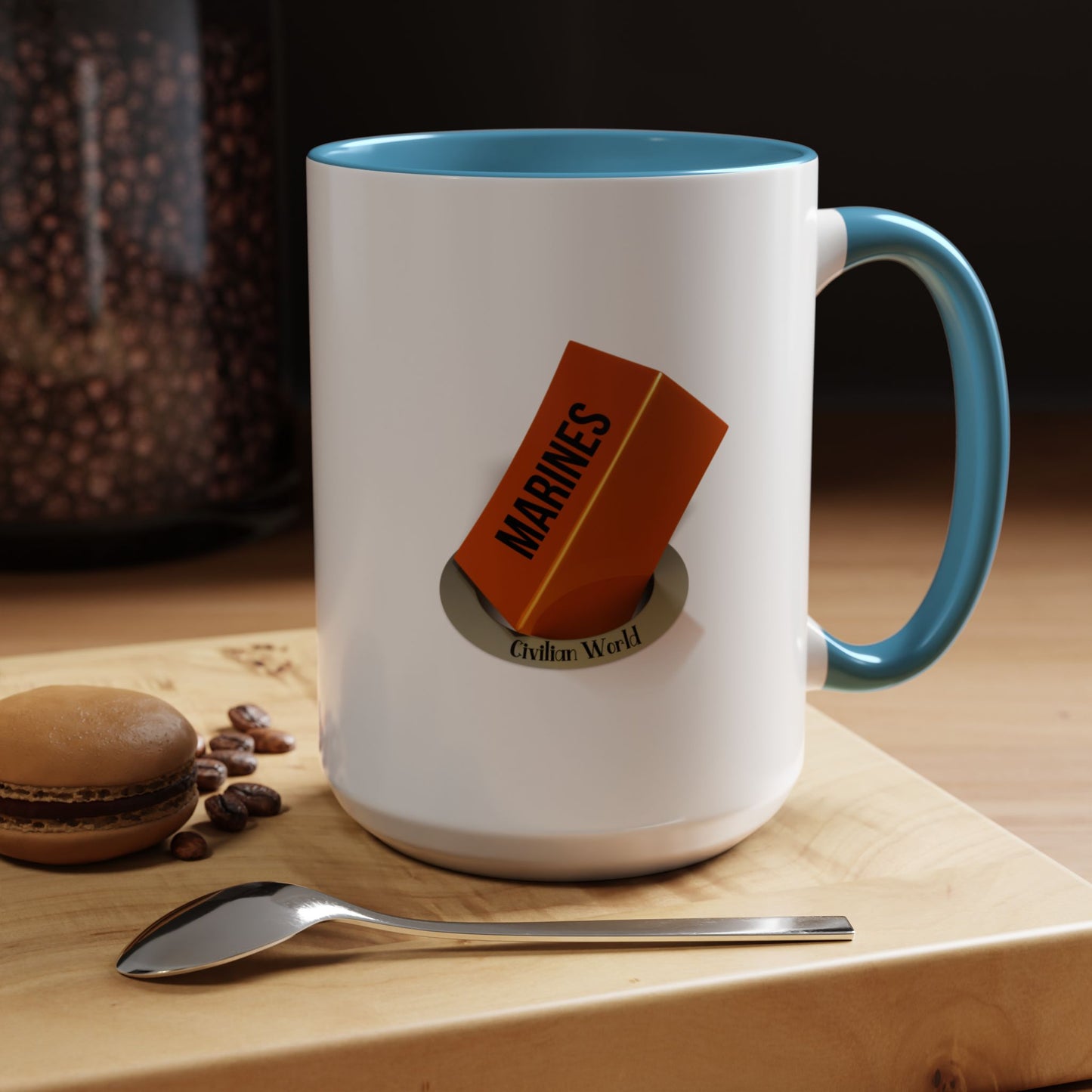 Funny Coffee Mug - Square Peg Round Hole