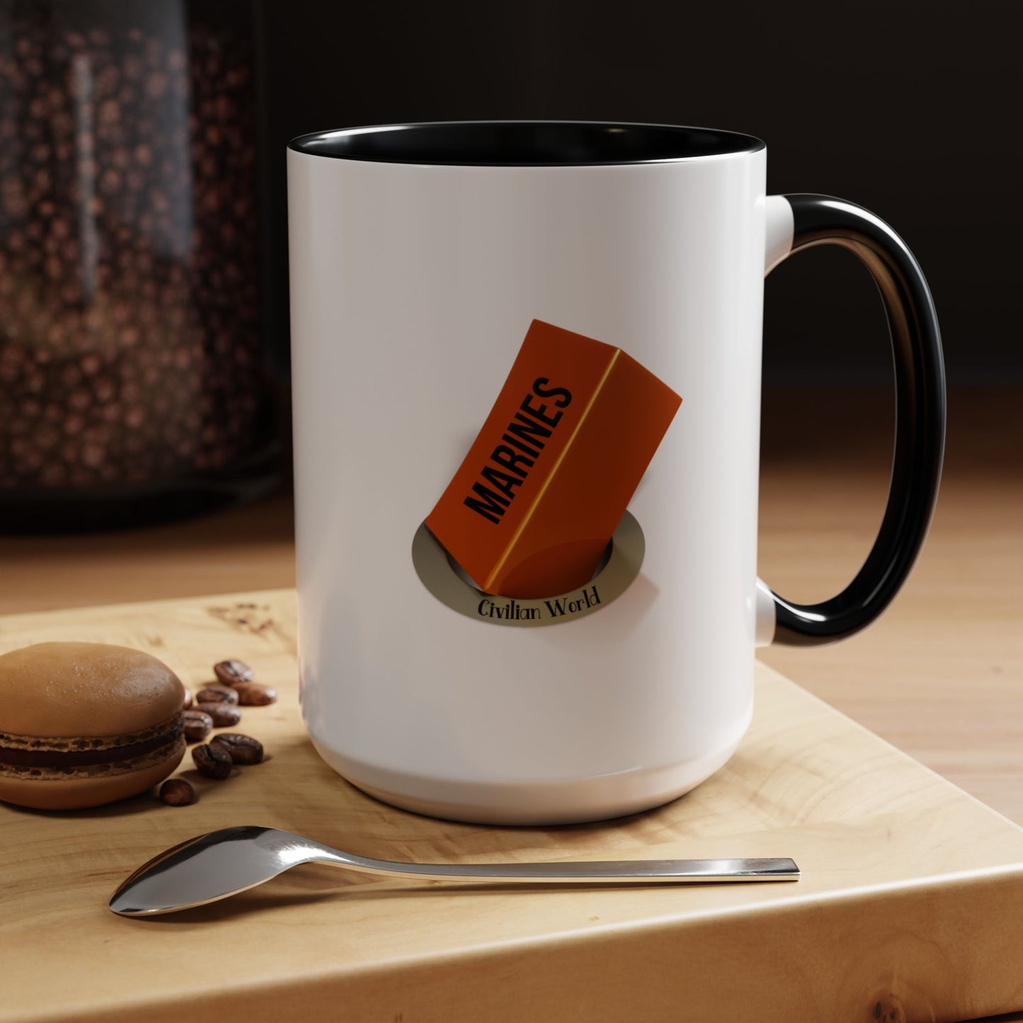 Funny Coffee Mug - Square Peg Round Hole