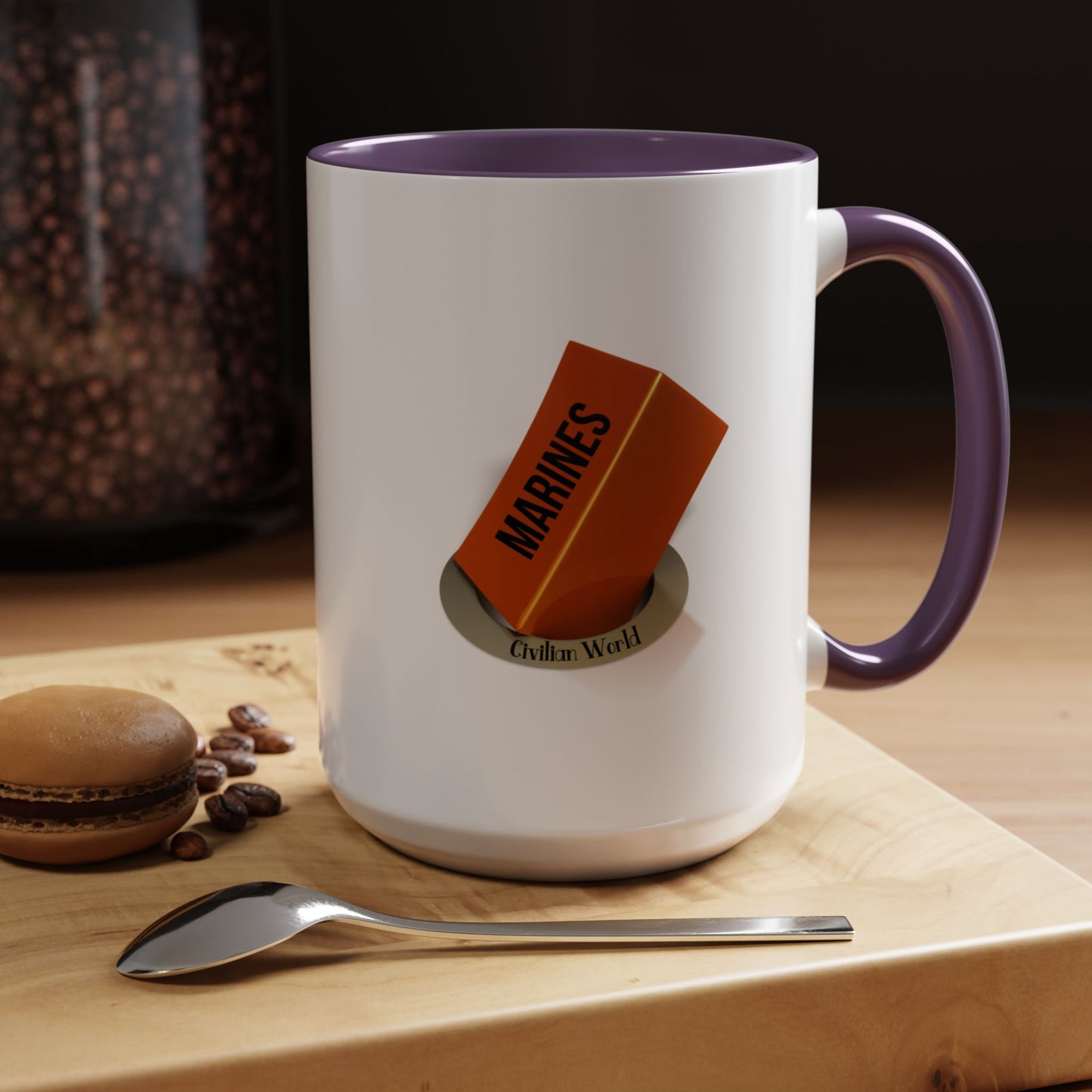 Funny Coffee Mug - Square Peg Round Hole