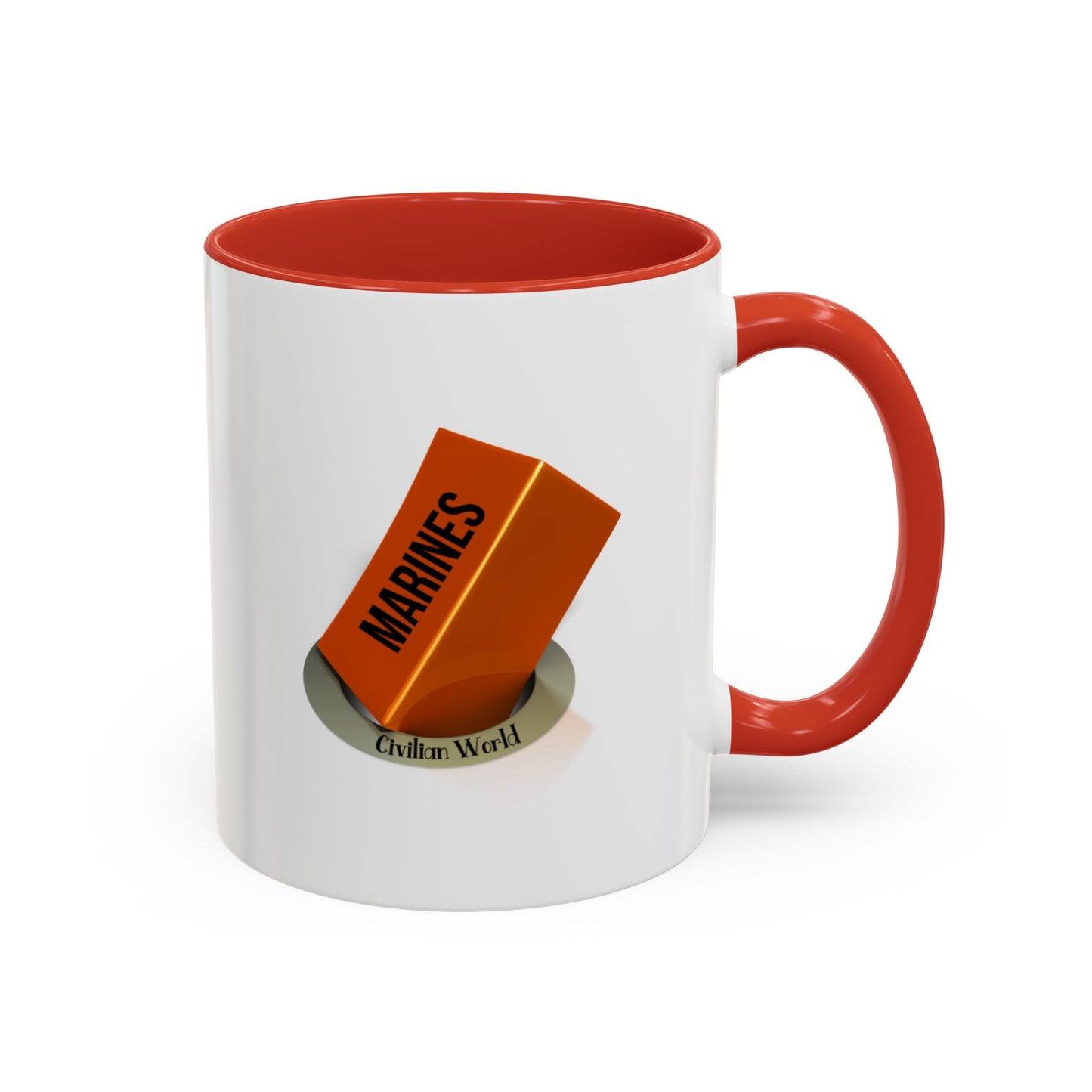 Funny Coffee Mug - Square Peg Round Hole
