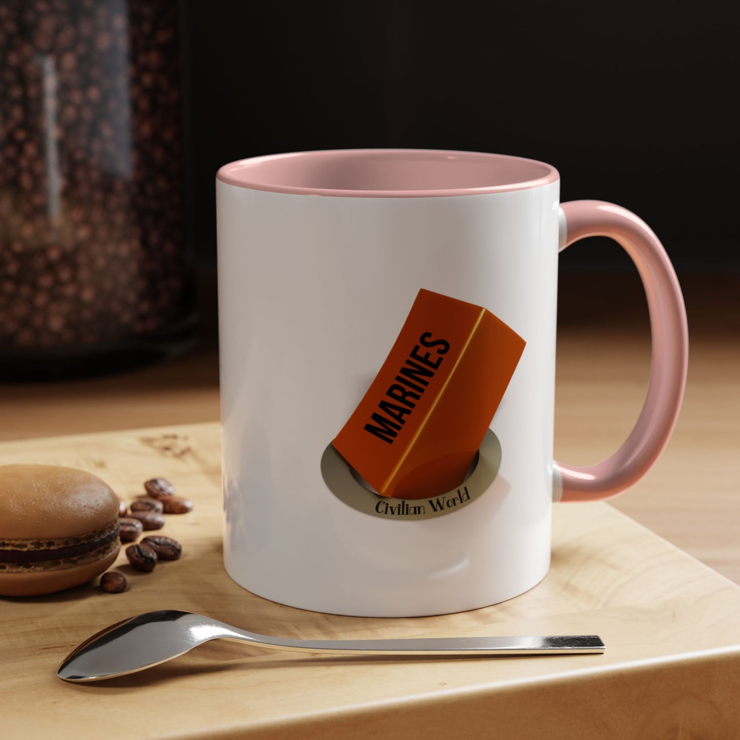 Funny Coffee Mug - Square Peg Round Hole