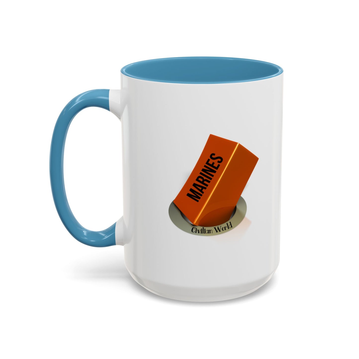 Funny Coffee Mug - Square Peg Round Hole