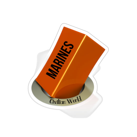 Square Peg / Round Hole - Kiss-Cut Stickers