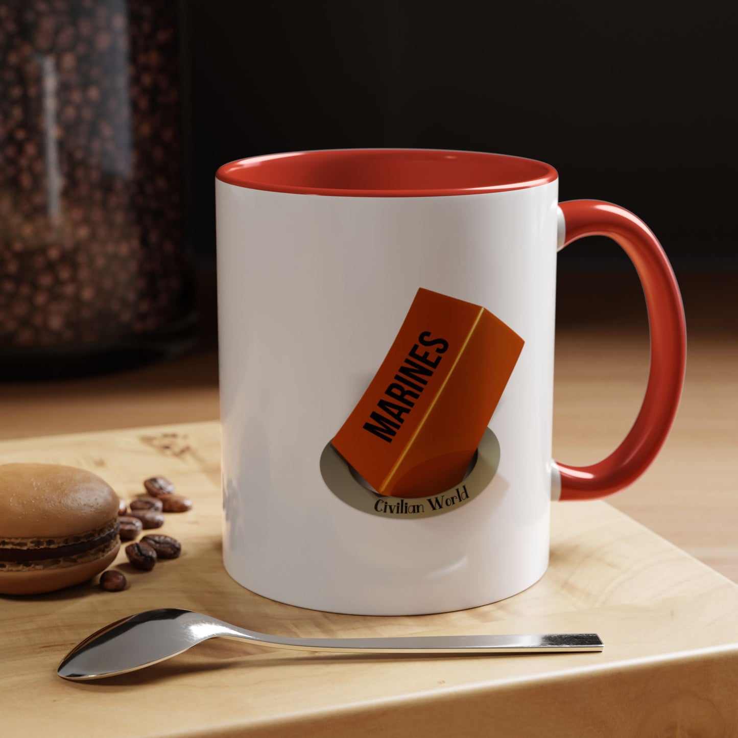 Funny Coffee Mug - Square Peg Round Hole