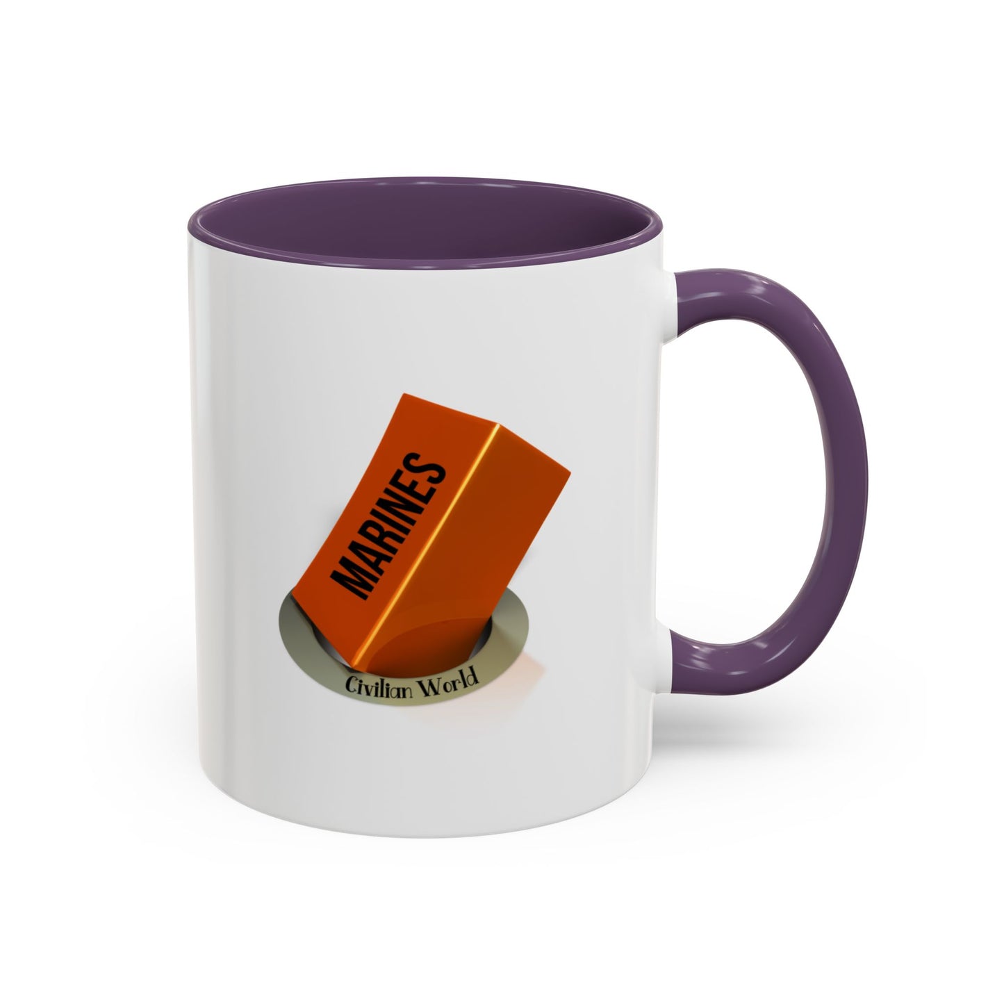 Funny Coffee Mug - Square Peg Round Hole