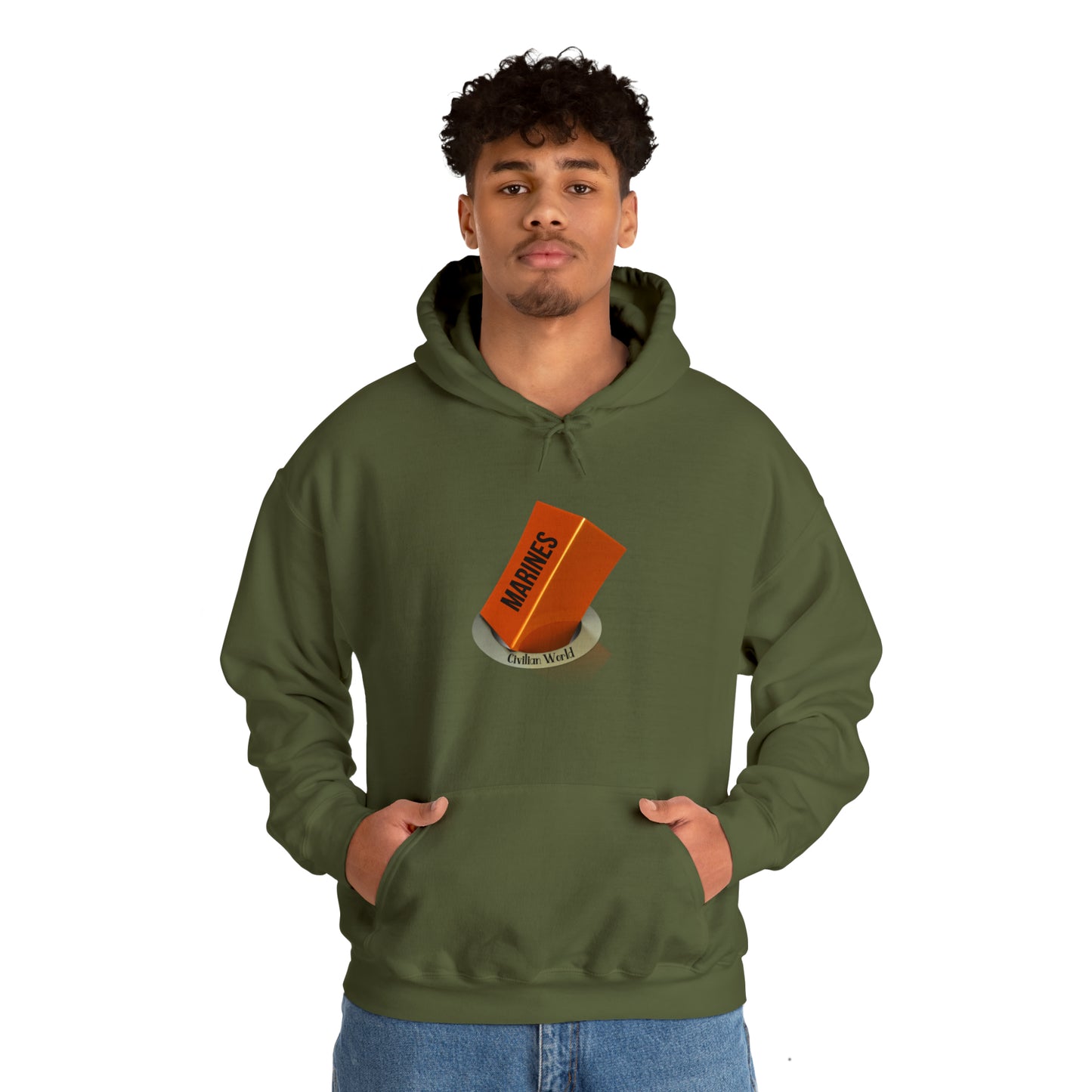 Square Peg / Round Hole - Hooded Sweatshirt