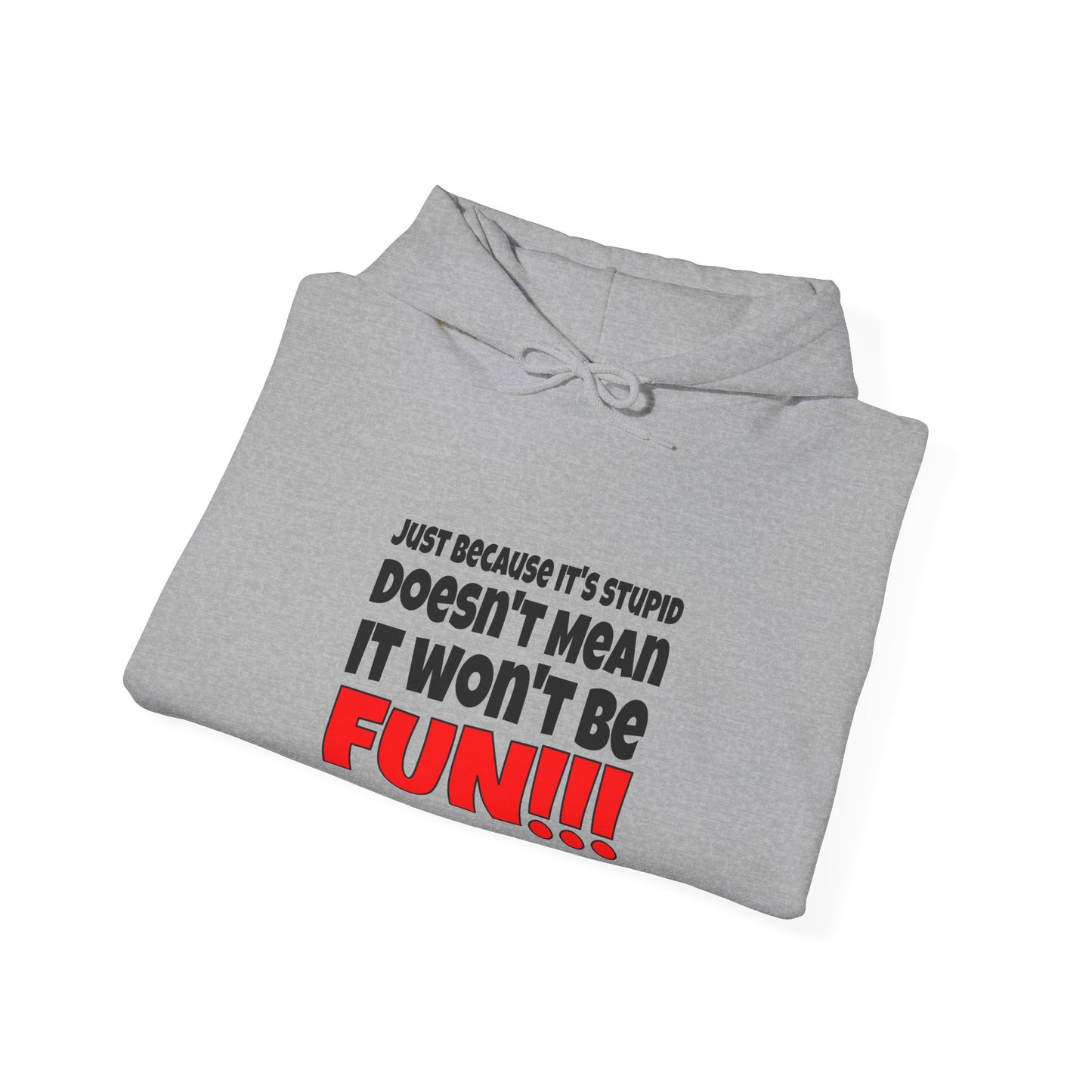 Stupid / Fun - Hooded Sweatshirt