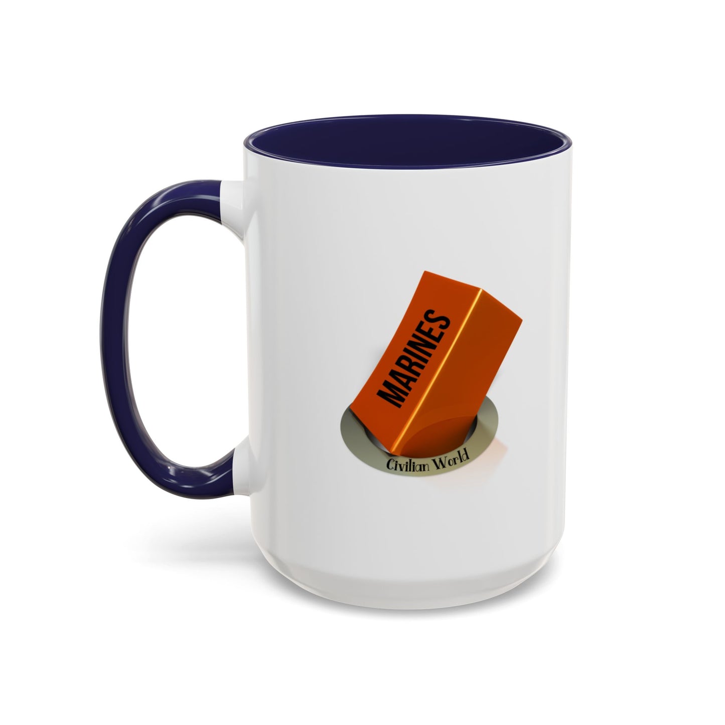 Funny Coffee Mug - Square Peg Round Hole