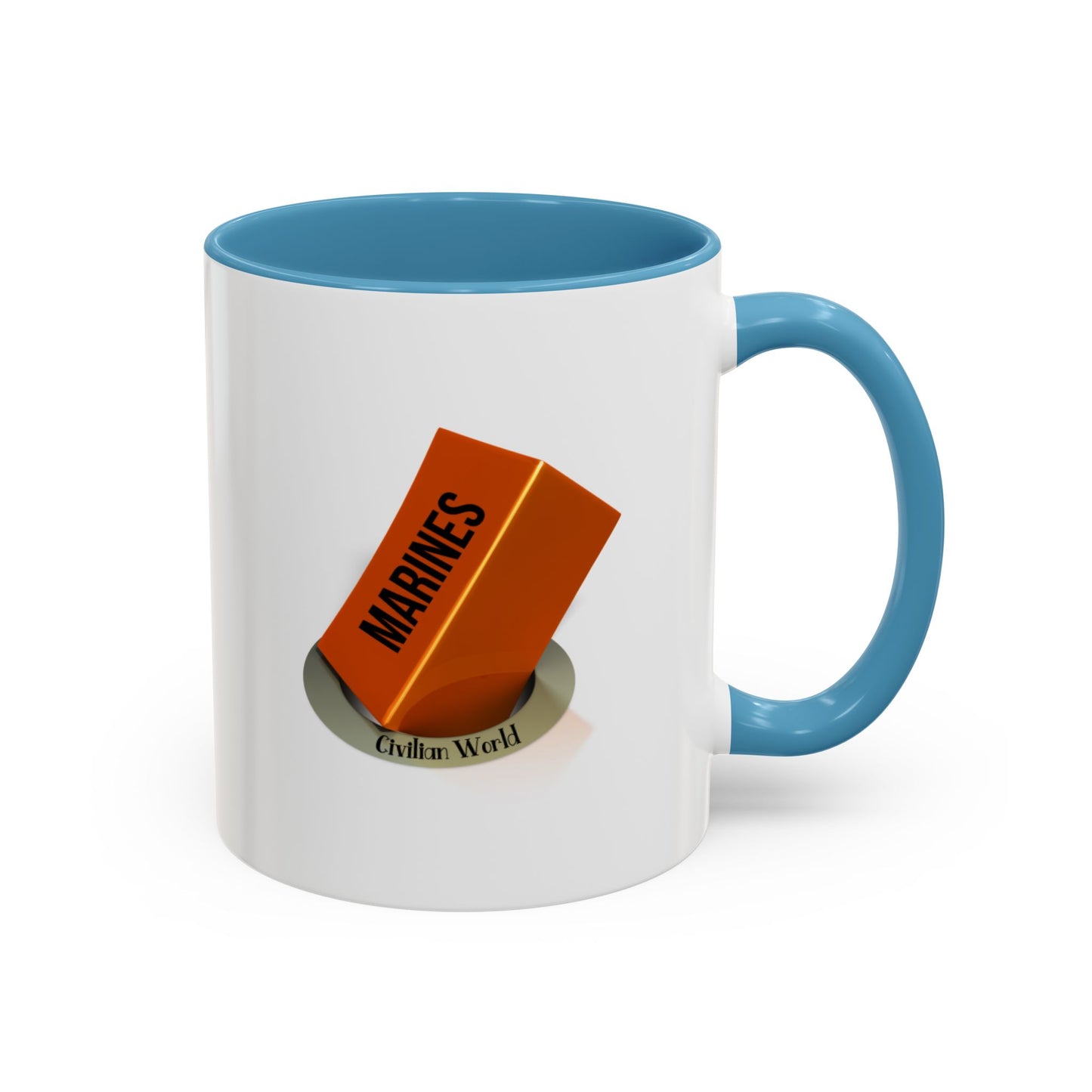 Funny Coffee Mug - Square Peg Round Hole