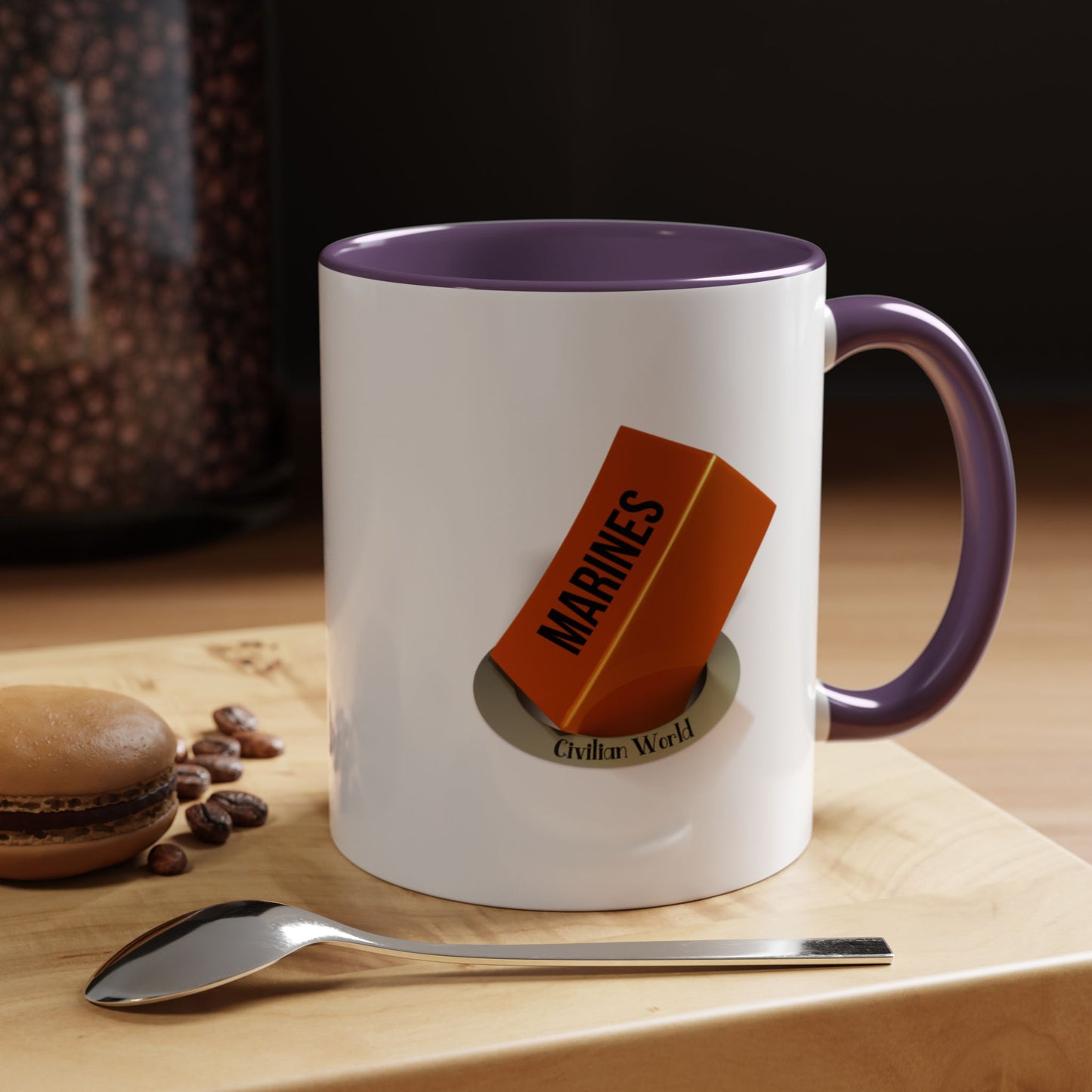 Funny Coffee Mug - Square Peg Round Hole