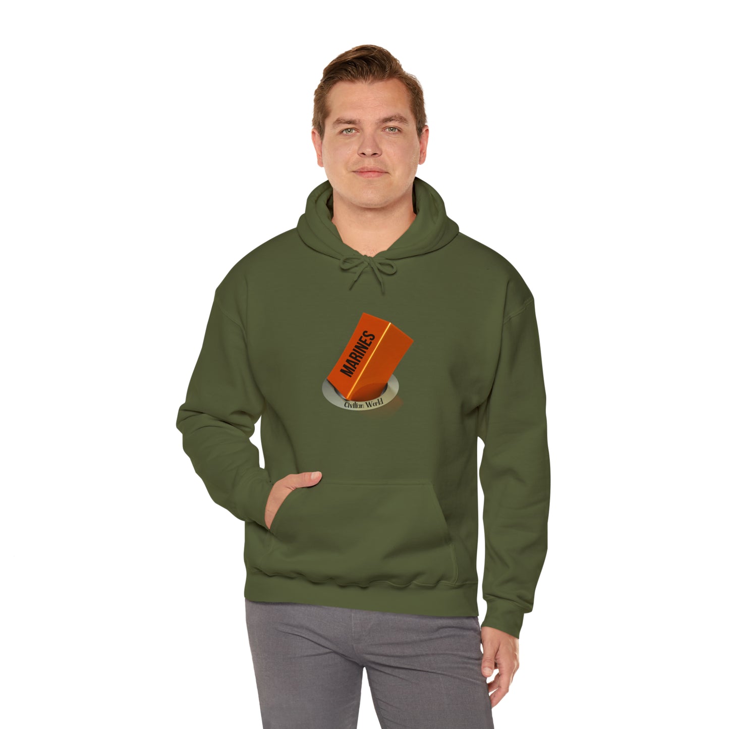 Square Peg / Round Hole - Hooded Sweatshirt