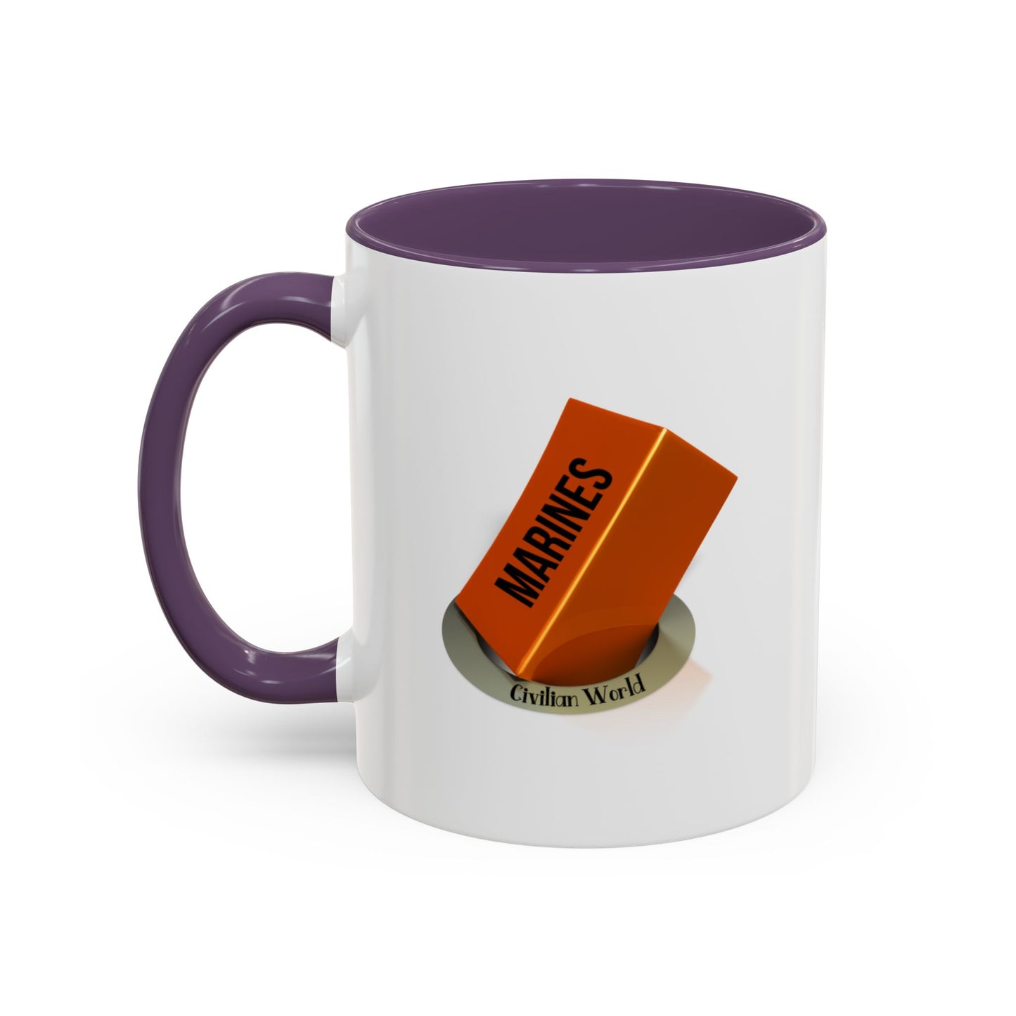 Funny Coffee Mug - Square Peg Round Hole