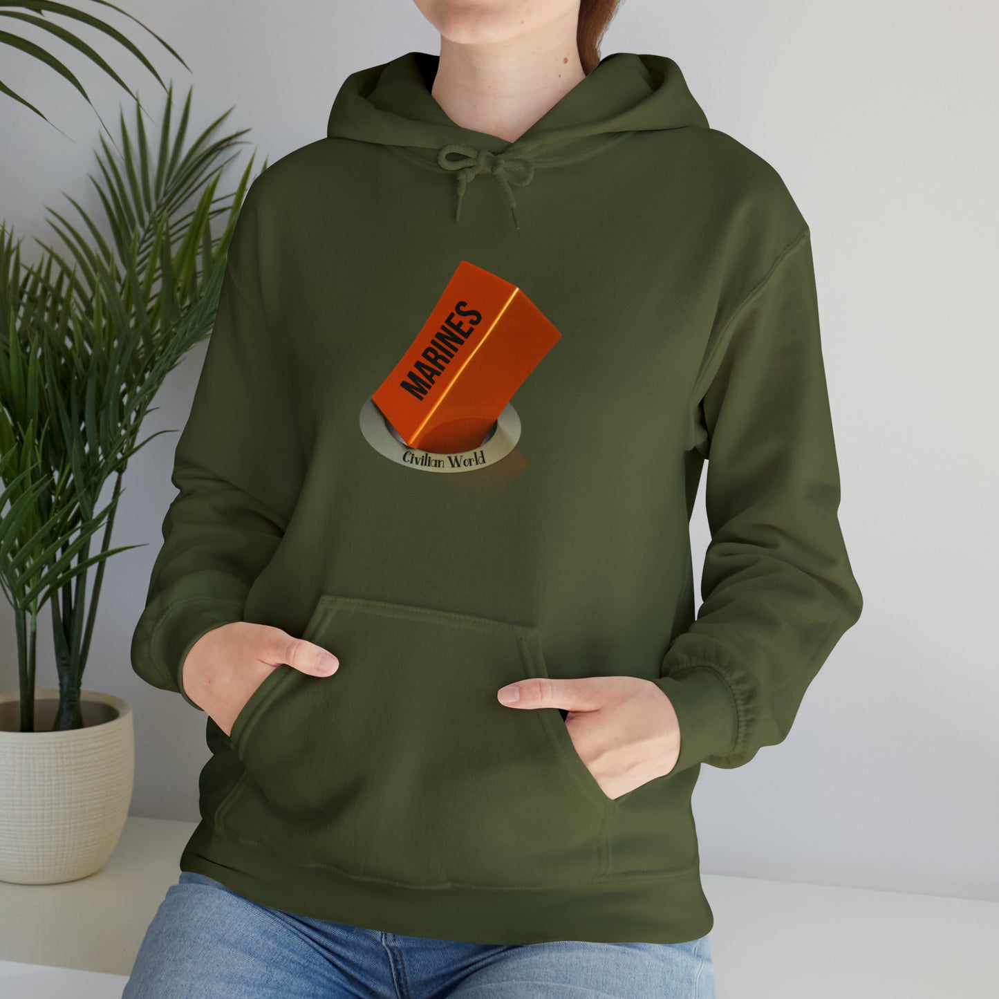 Square Peg / Round Hole - Hooded Sweatshirt