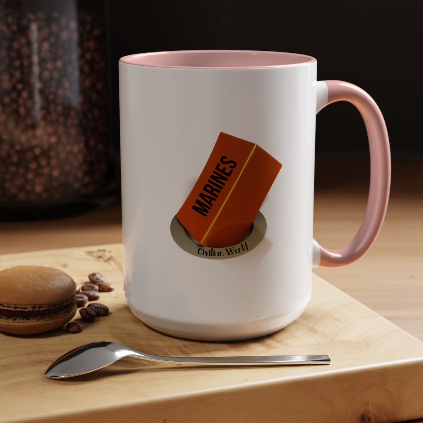 Funny Coffee Mug - Square Peg Round Hole
