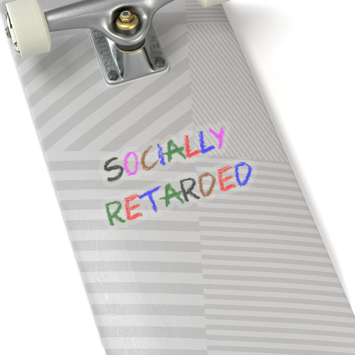 Socially Retarded - Kiss-Cut Stickers