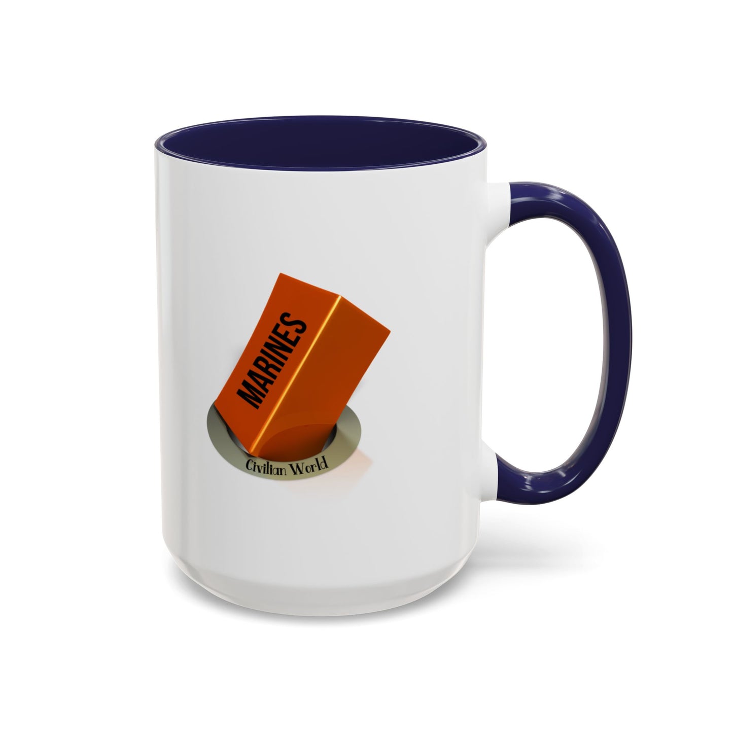 Funny Coffee Mug - Square Peg Round Hole