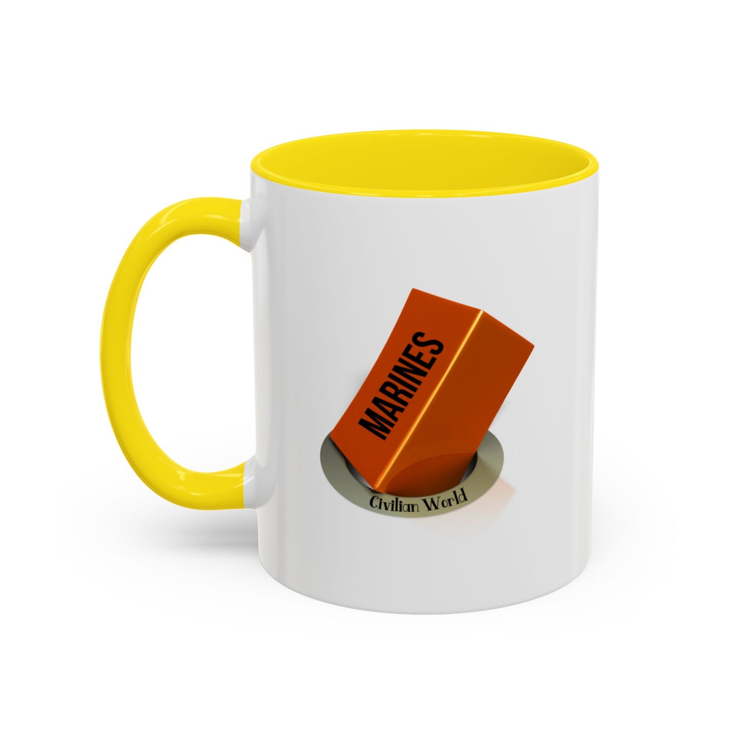 Funny Coffee Mug - Square Peg Round Hole
