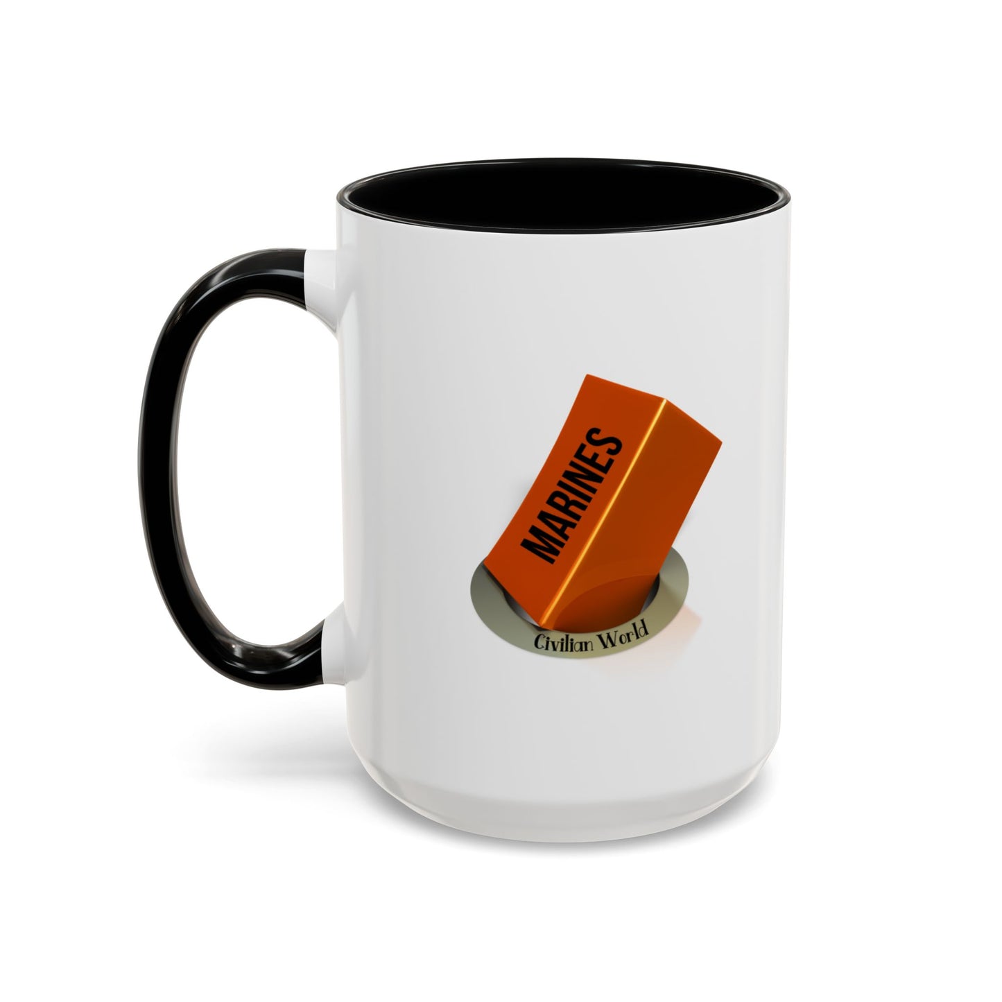 Funny Coffee Mug - Square Peg Round Hole