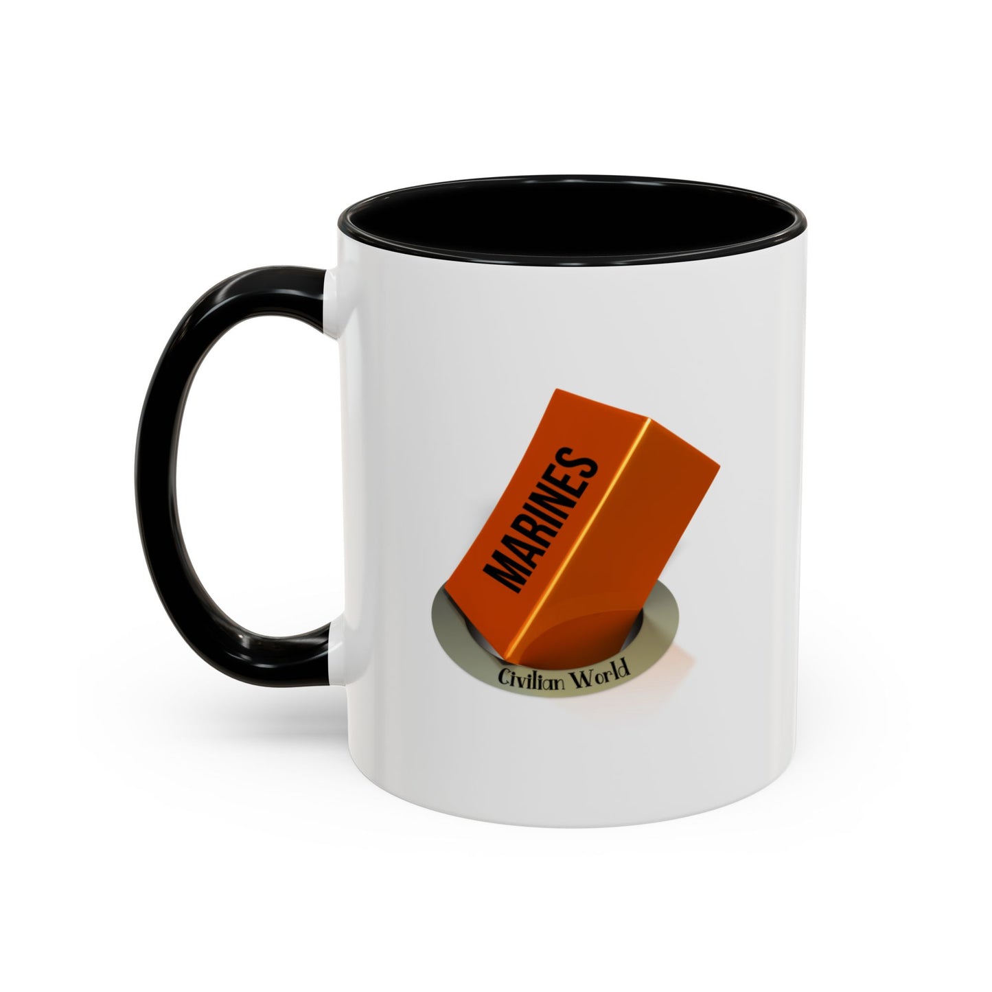 Funny Coffee Mug - Square Peg Round Hole
