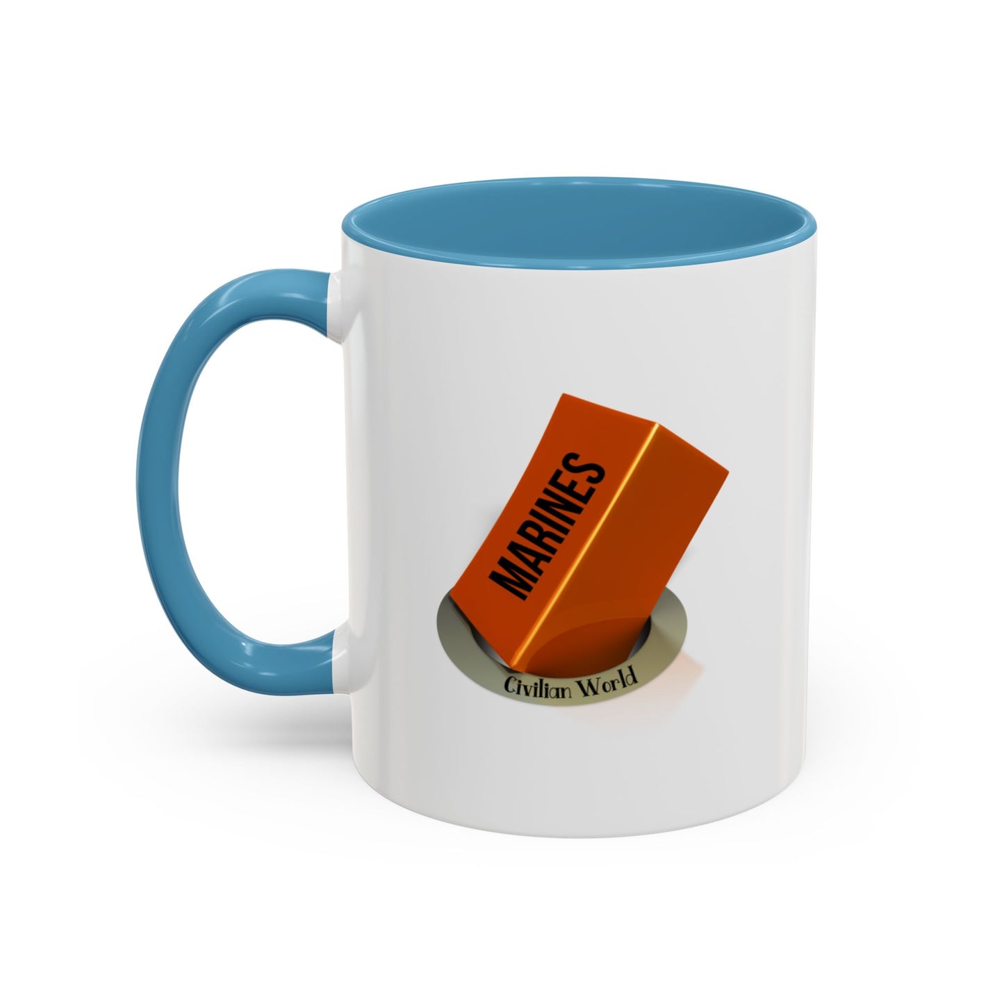 Funny Coffee Mug - Square Peg Round Hole