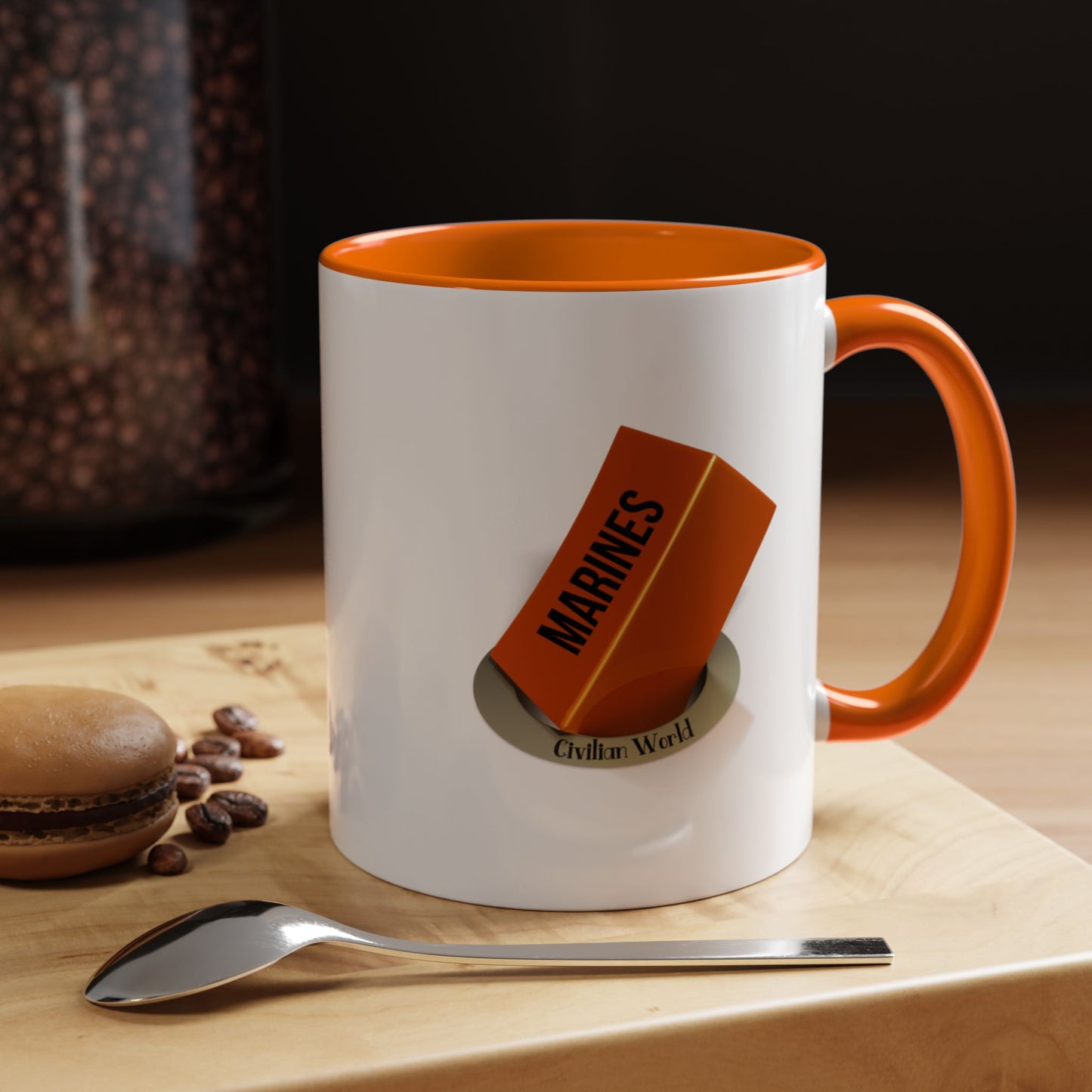 Funny Coffee Mug - Square Peg Round Hole