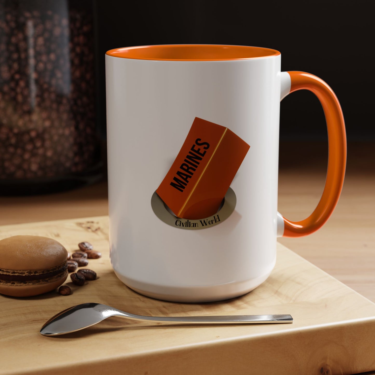 Funny Coffee Mug - Square Peg Round Hole