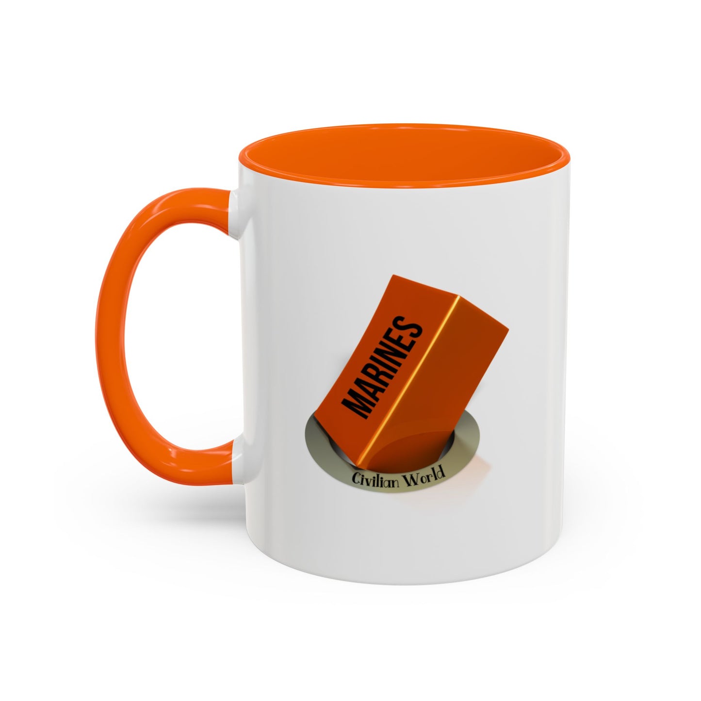 Funny Coffee Mug - Square Peg Round Hole