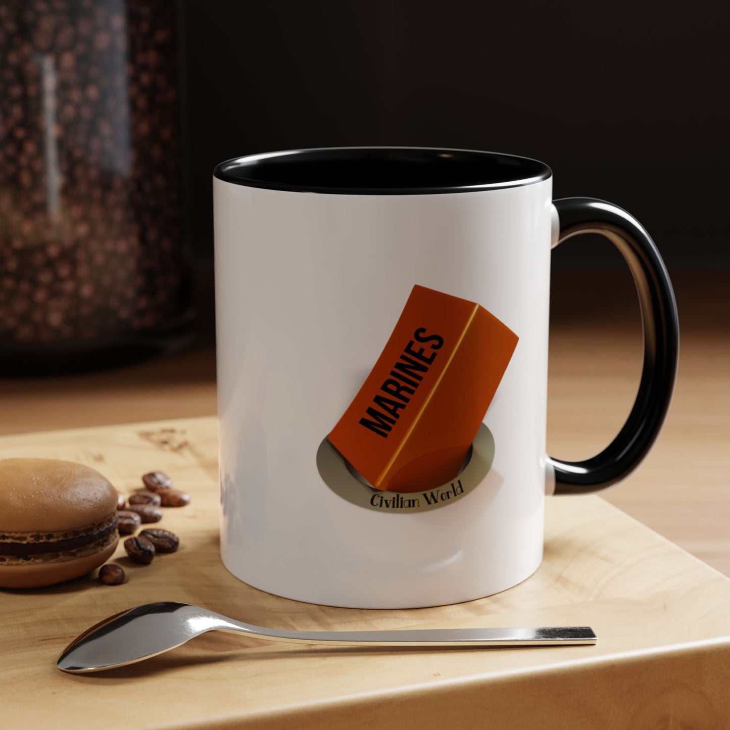 Funny Coffee Mug - Square Peg Round Hole