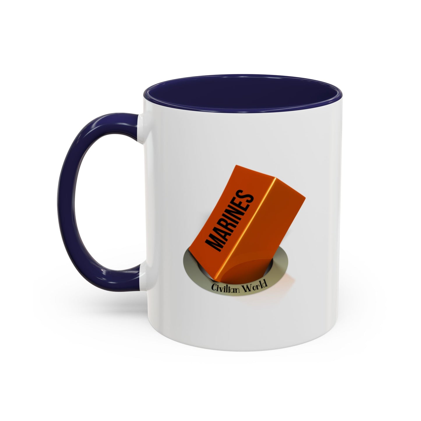 Funny Coffee Mug - Square Peg Round Hole