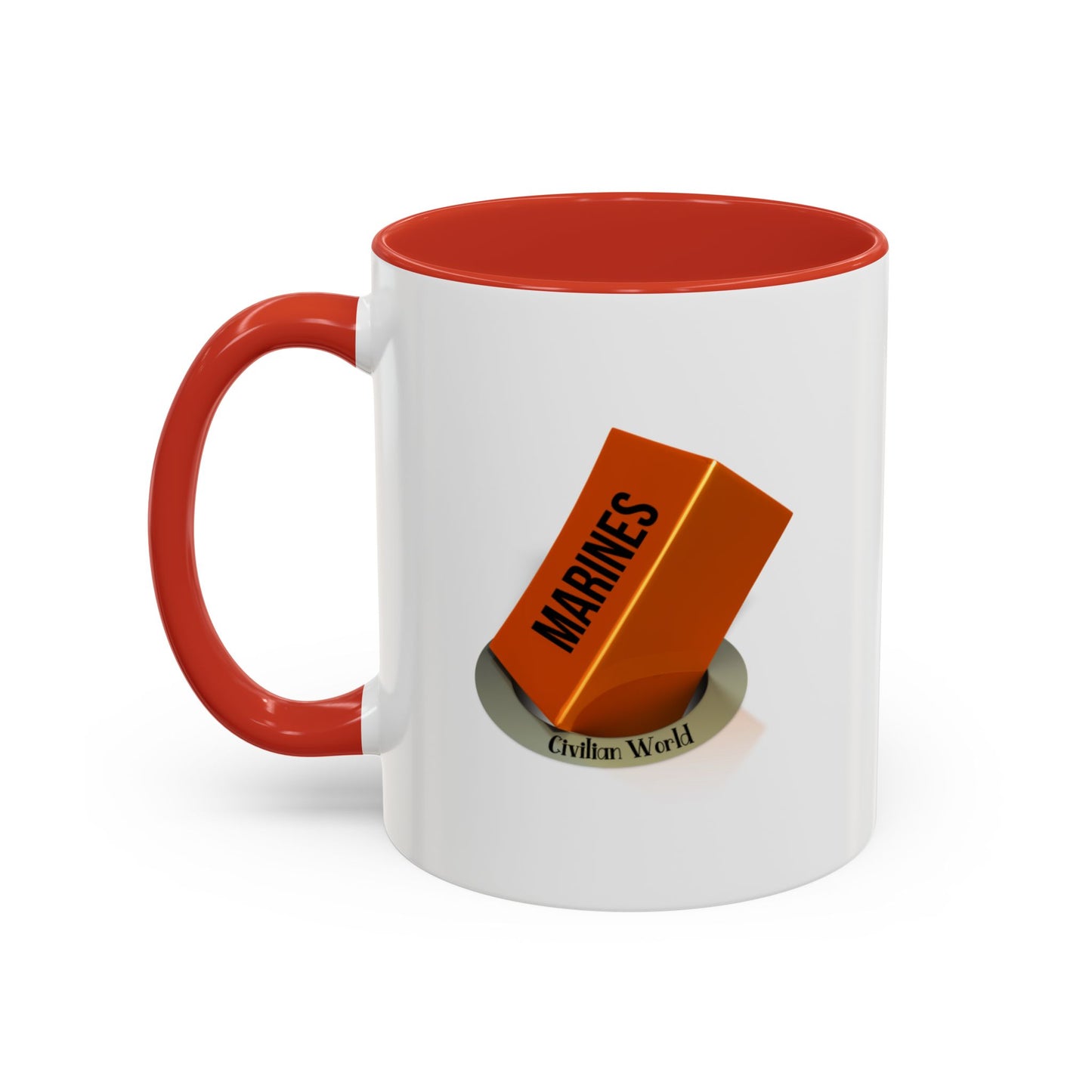 Funny Coffee Mug - Square Peg Round Hole